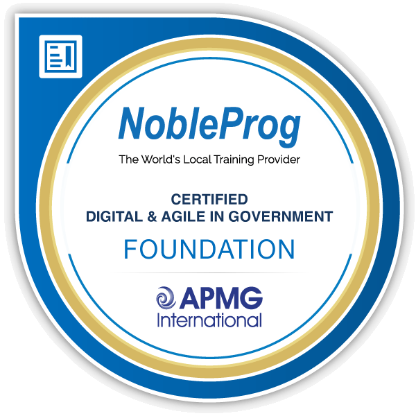 NobleProg Gecertificeerd Digitaal Agile in Overheidsfinanciering