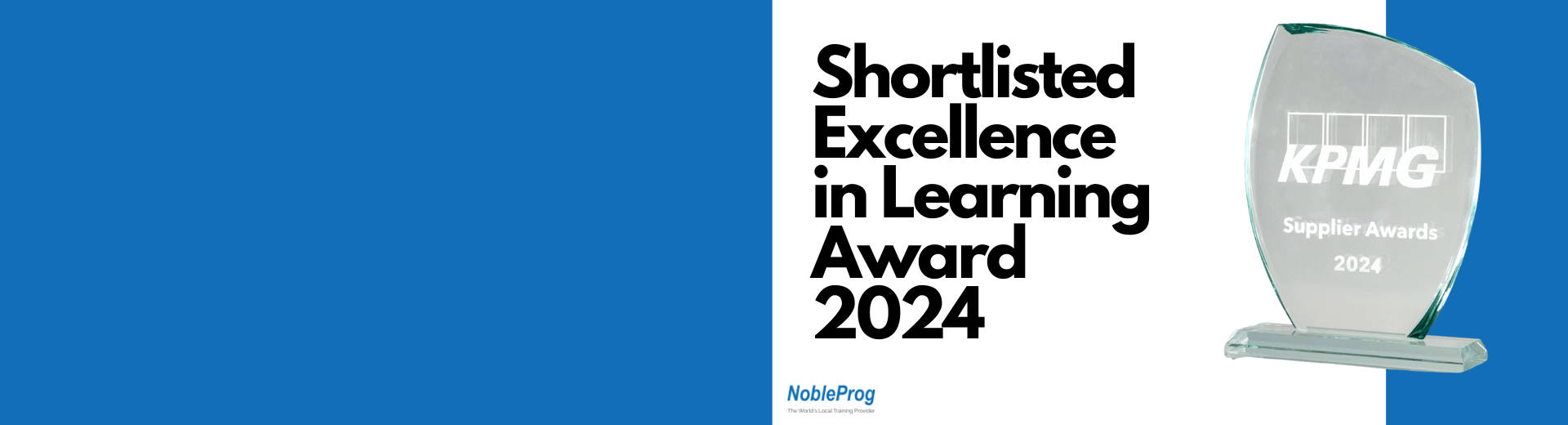 NobleProg Nominated for National Learning Award